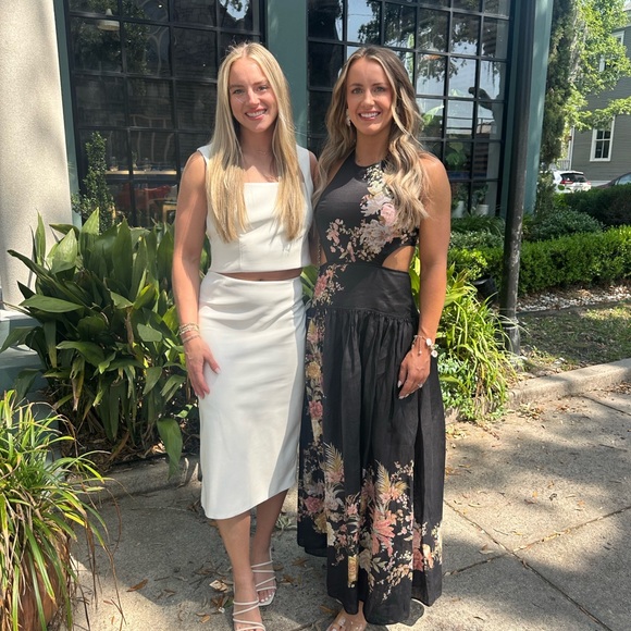 Zimmermann Tallow Halter Midi Dress - Picture 3 of 4